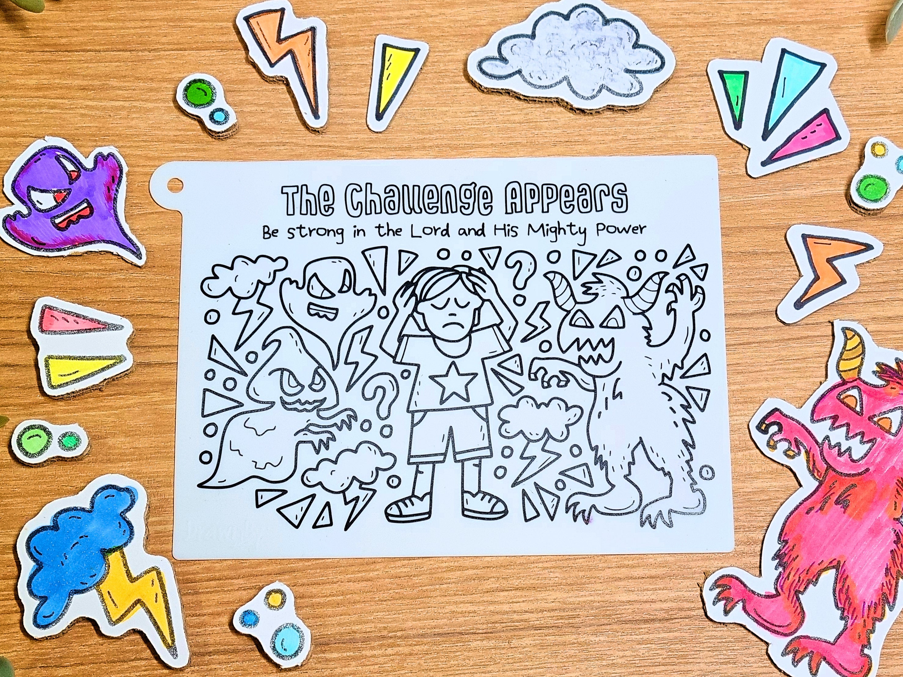 Armour of God Panel Mat