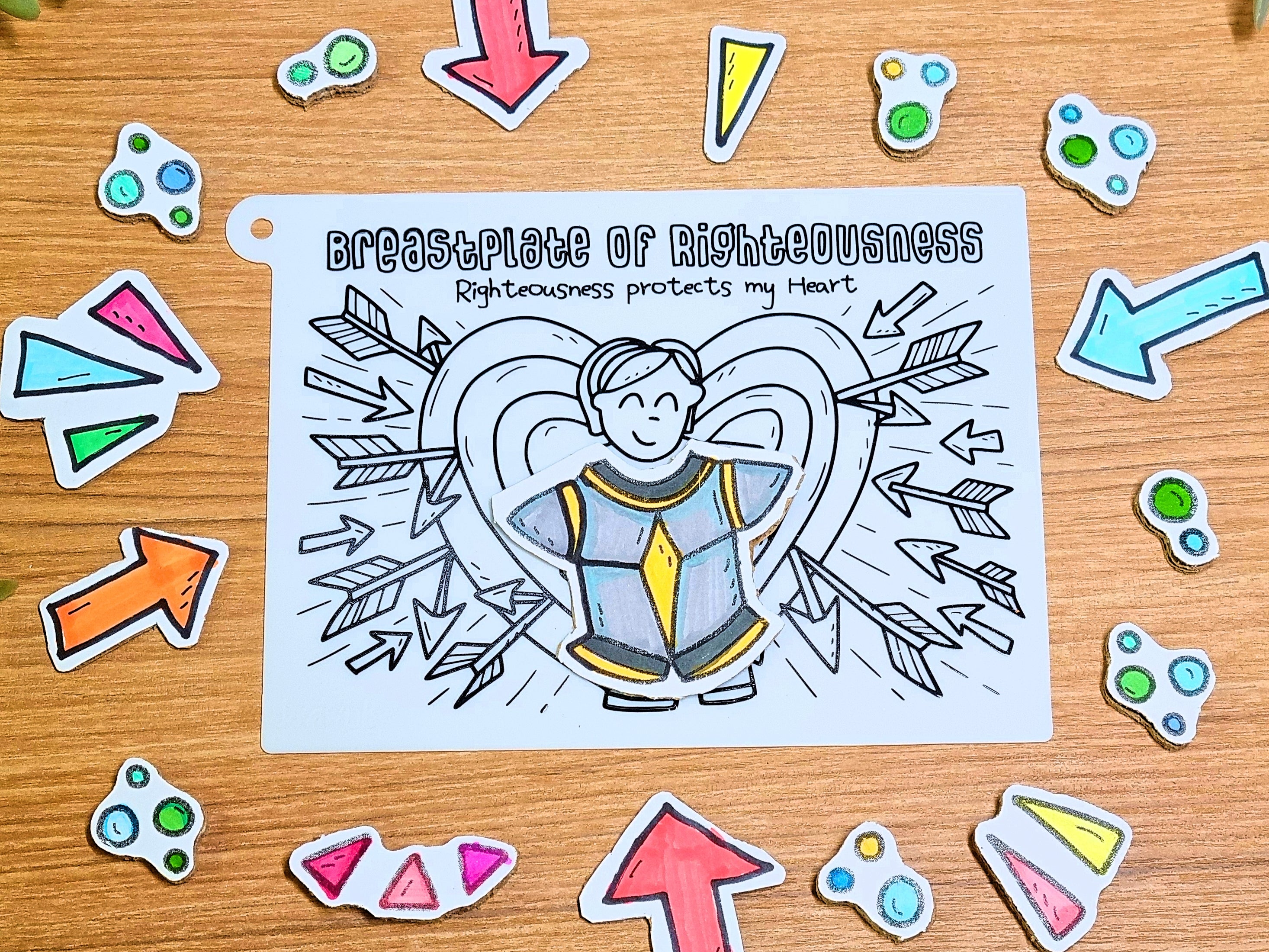 Armour of God Panel Mat