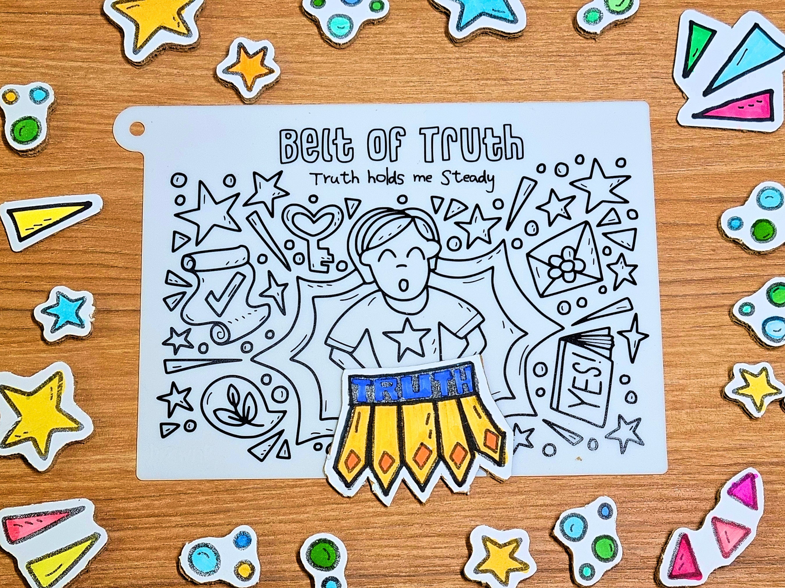 Armour of God Panel Mat