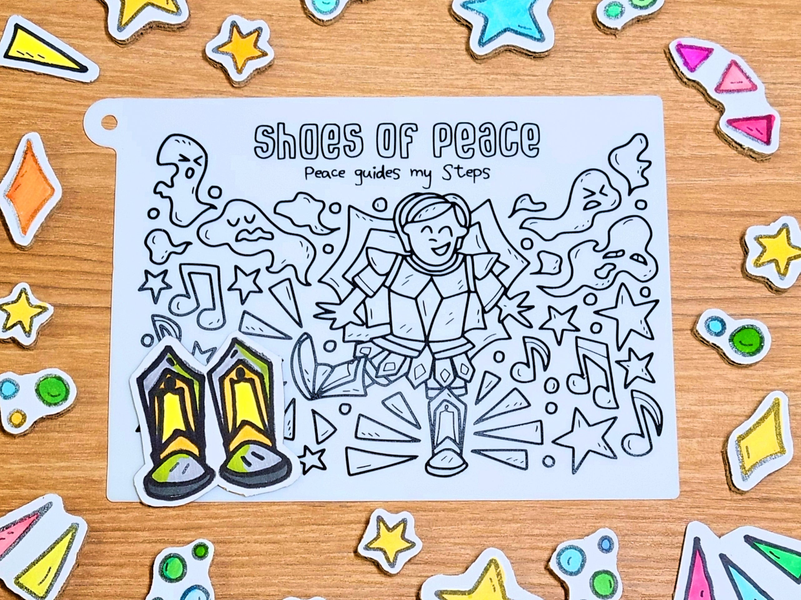 Armour of God Panel Mat