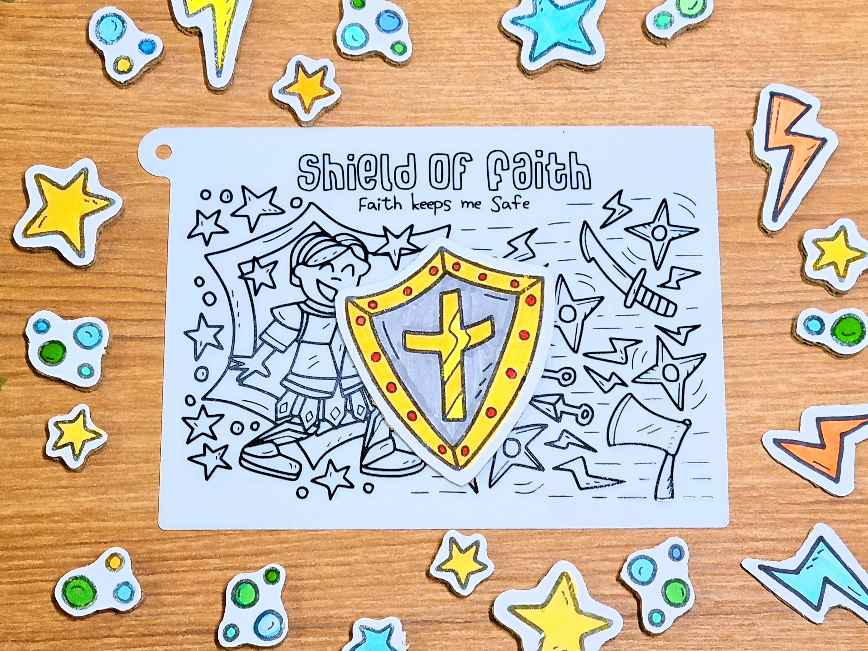 Armour of God Panel Mat