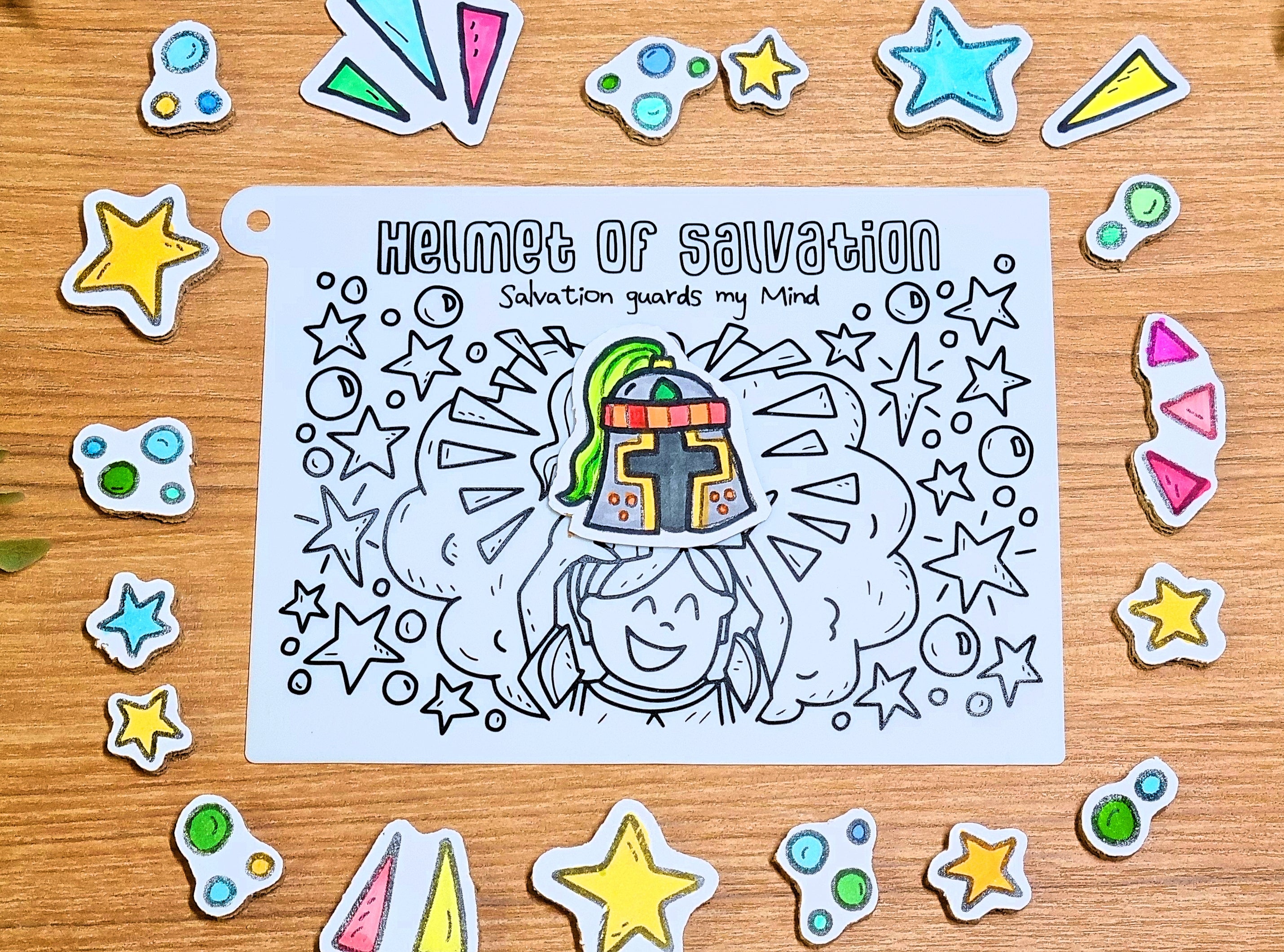 Armour of God Panel Mat