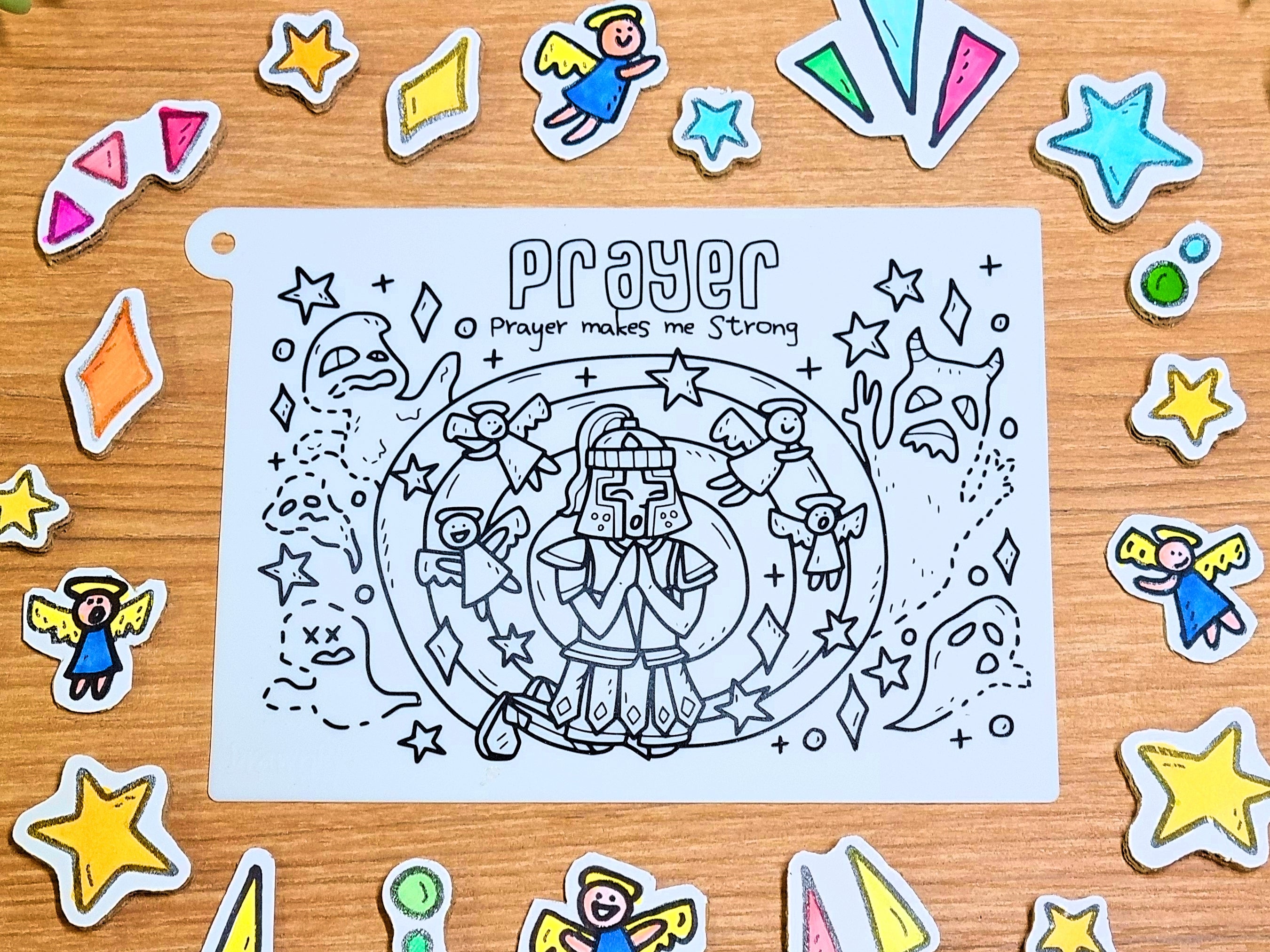 Armour of God Panel Mat