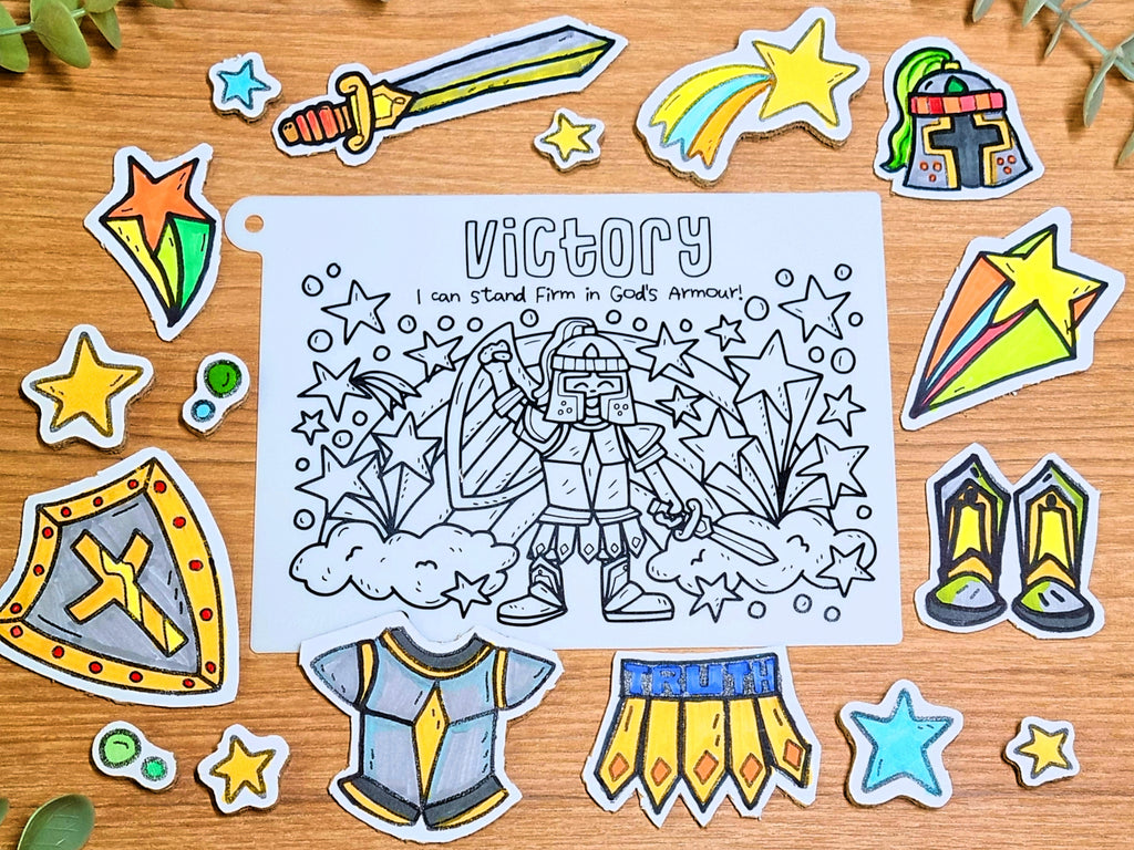 Armour of God Panel Mat