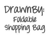 DrawnBy: Foldable Shopping Bag