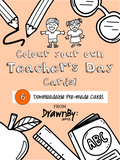 DrawnBy: Teacher's Day Downloadable Cards