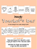 DrawnBy: Teacher's Day Downloadable Cards