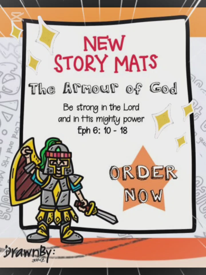 DrawnBy: Armour of God Panel Pack of 9