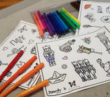 Colouring Stickers (Dance Set of 3)