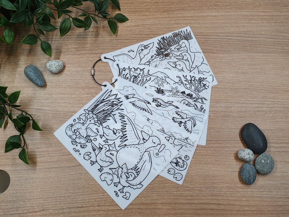 The Ugly Duckling Silicone Story Mat