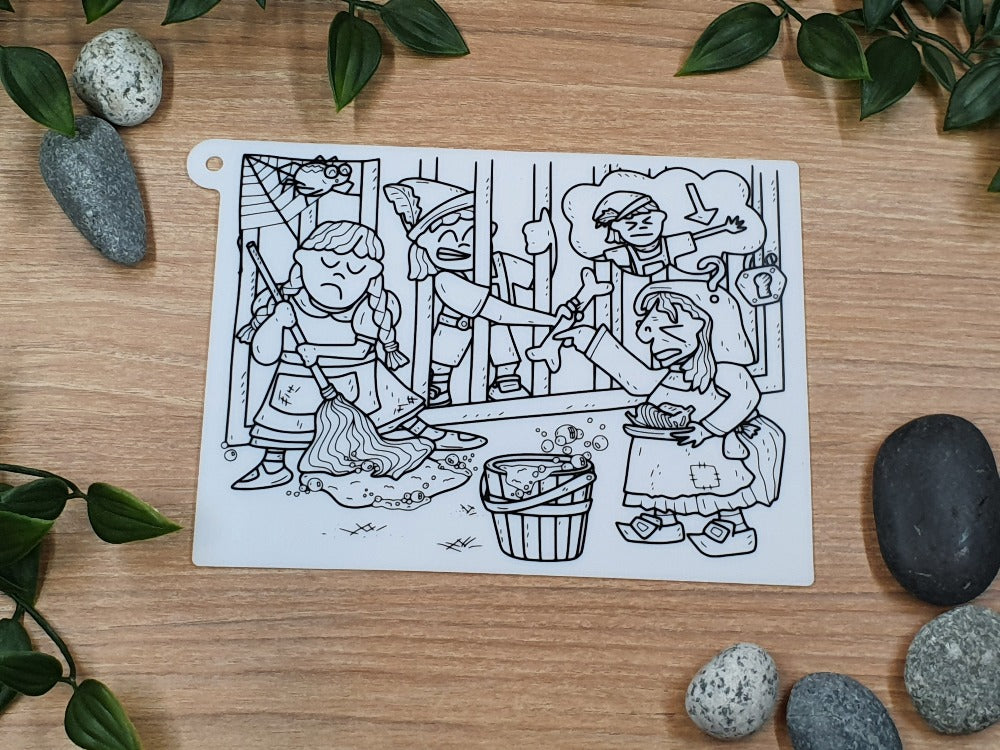 Hansel & Gretel Silicone Story Mat