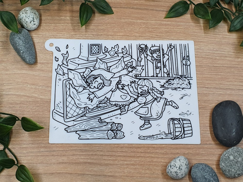 Hansel & Gretel Silicone Story Mat