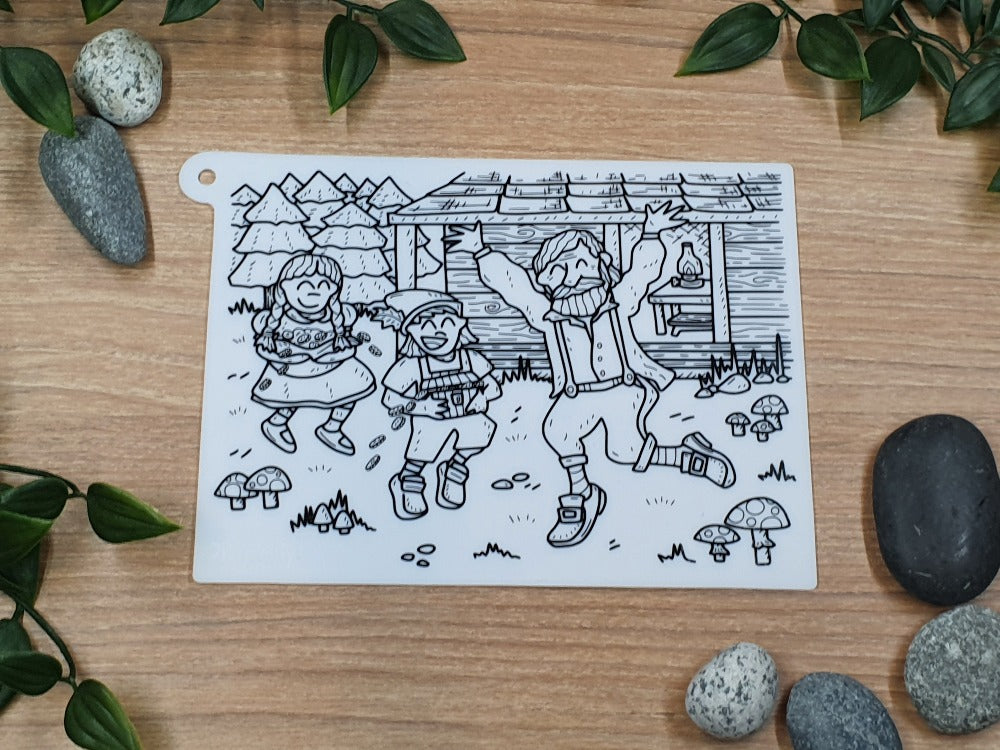 Hansel & Gretel Silicone Story Mat