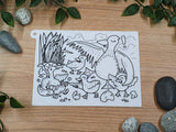 The Ugly Duckling Silicone Story Mat
