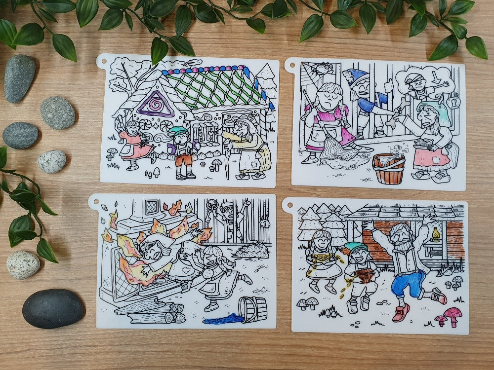 Hansel & Gretel Silicone Story Mat