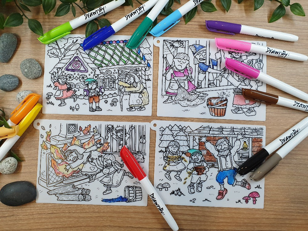 Hansel & Gretel Silicone Story Mat