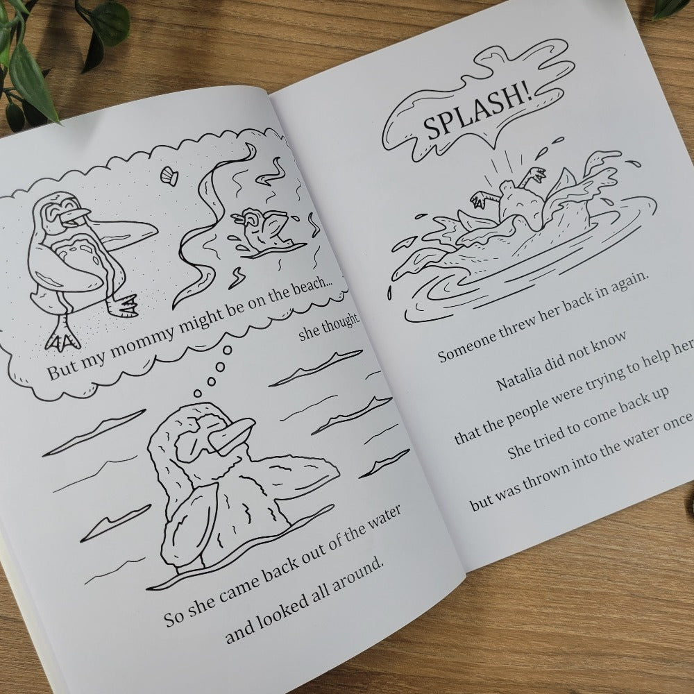 Natalia, A Nature Series Colouring Book