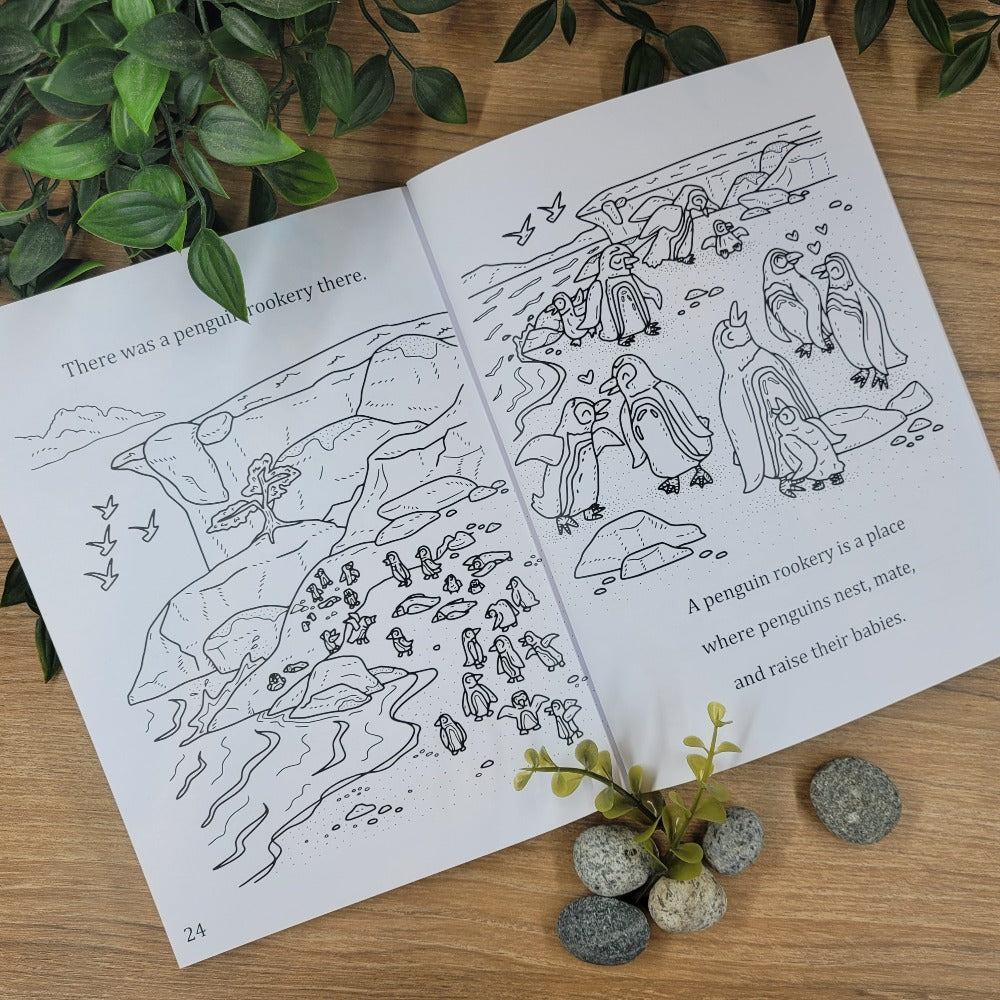 Natalia, A Nature Series Colouring Book