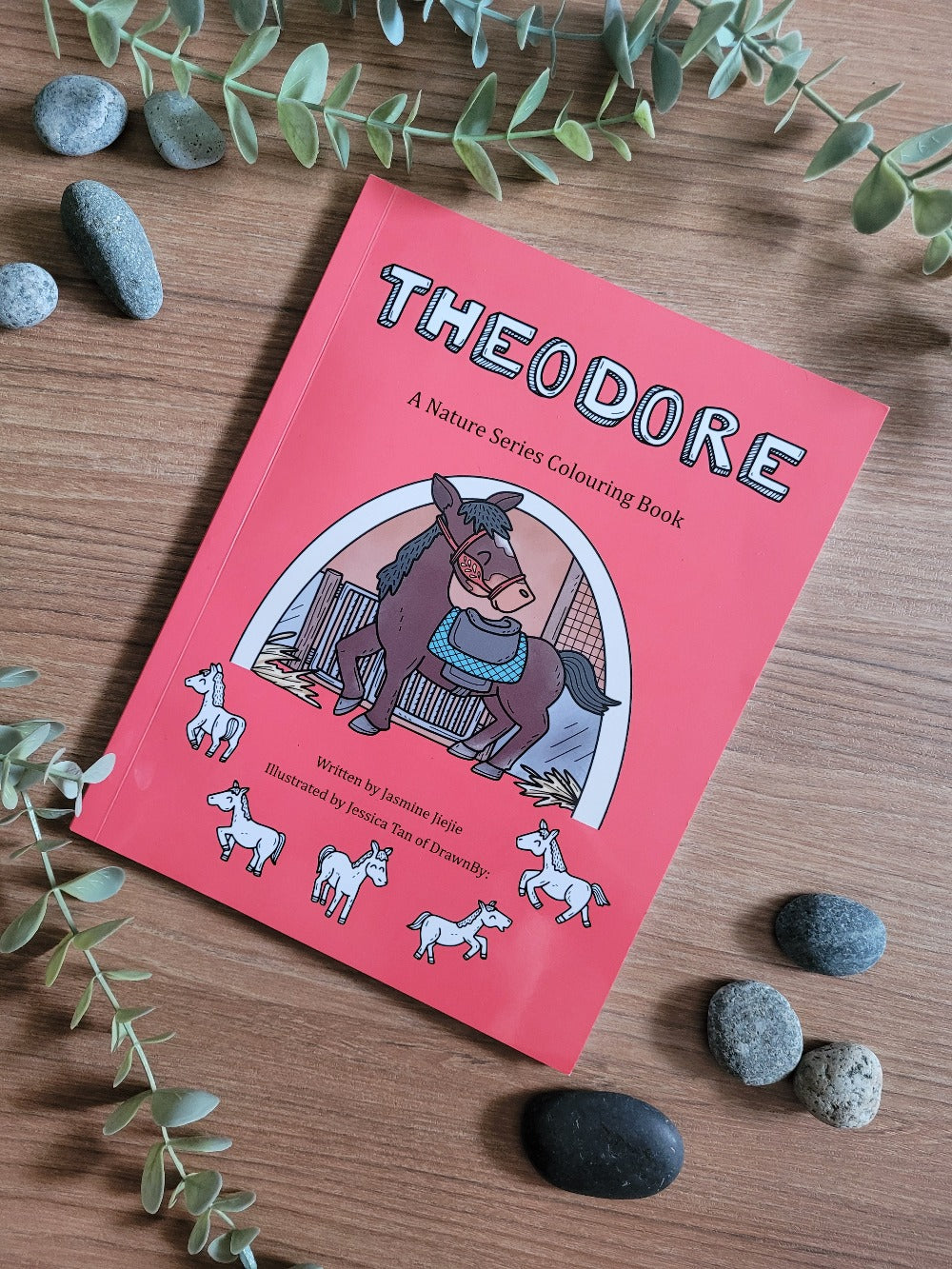 Theodore, A Nature Series Colouring Book