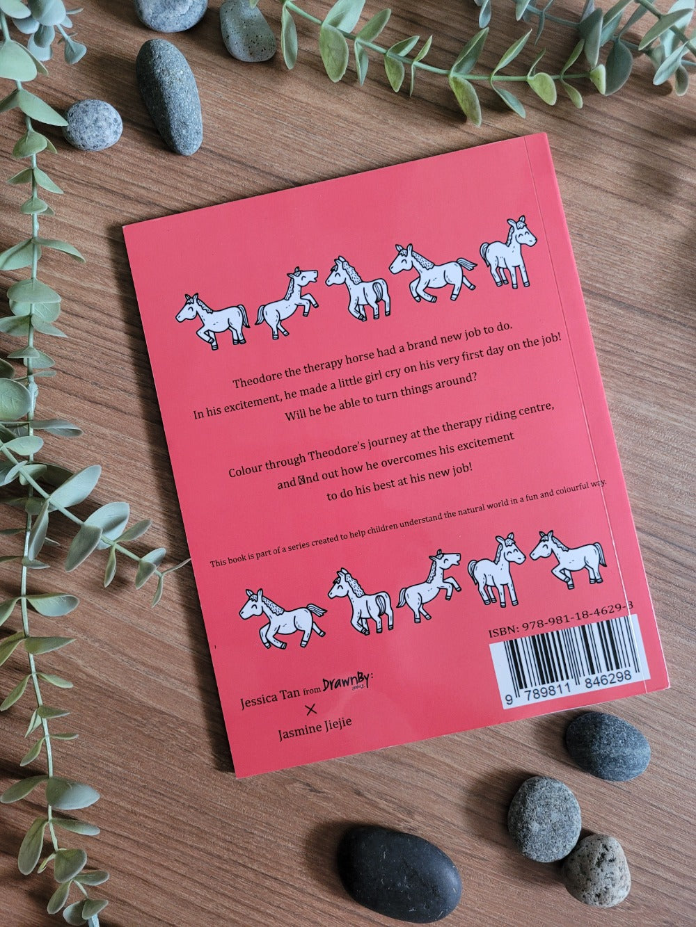 Theodore, A Nature Series Colouring Book