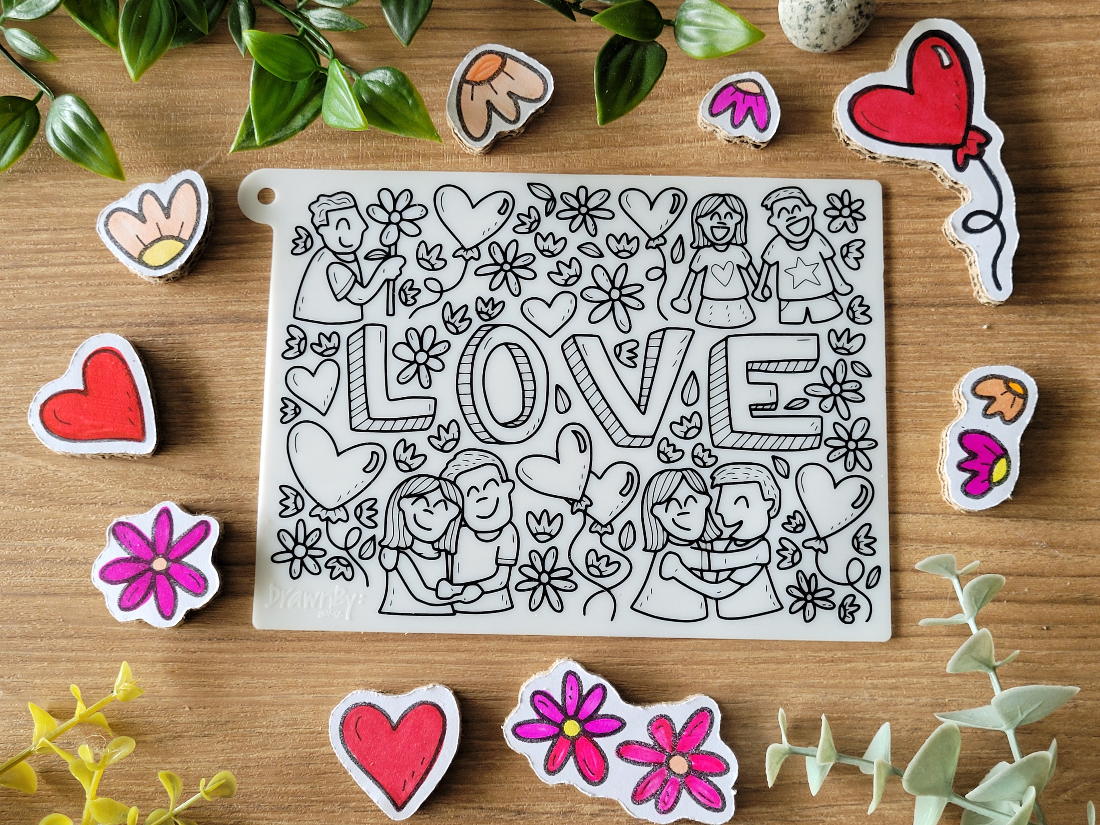 Fruit of the Spirit Panel Mat