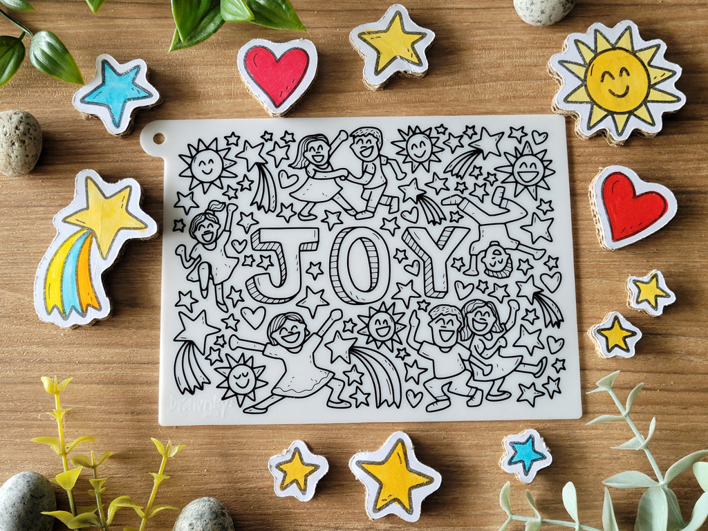 Fruit of the Spirit Panel Mat