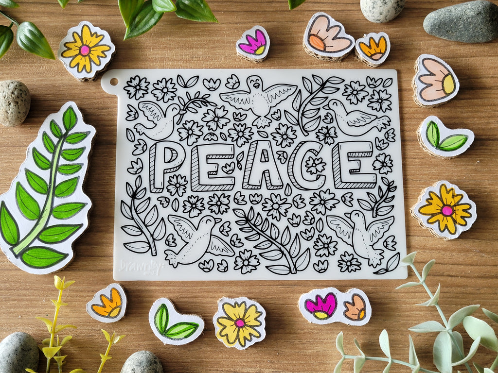 Fruit of the Spirit Panel Mat