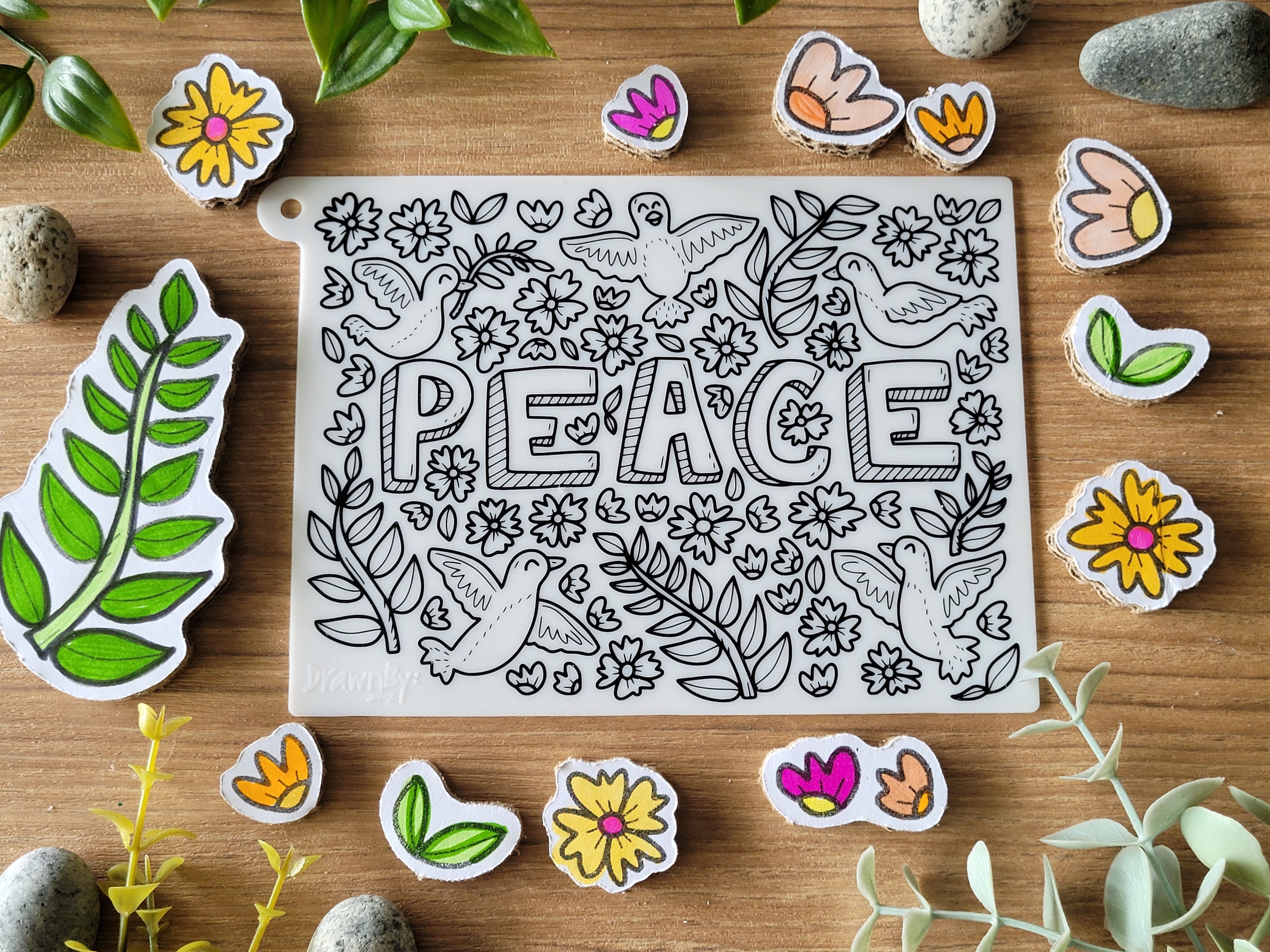 Fruit of the Spirit Panel Mat