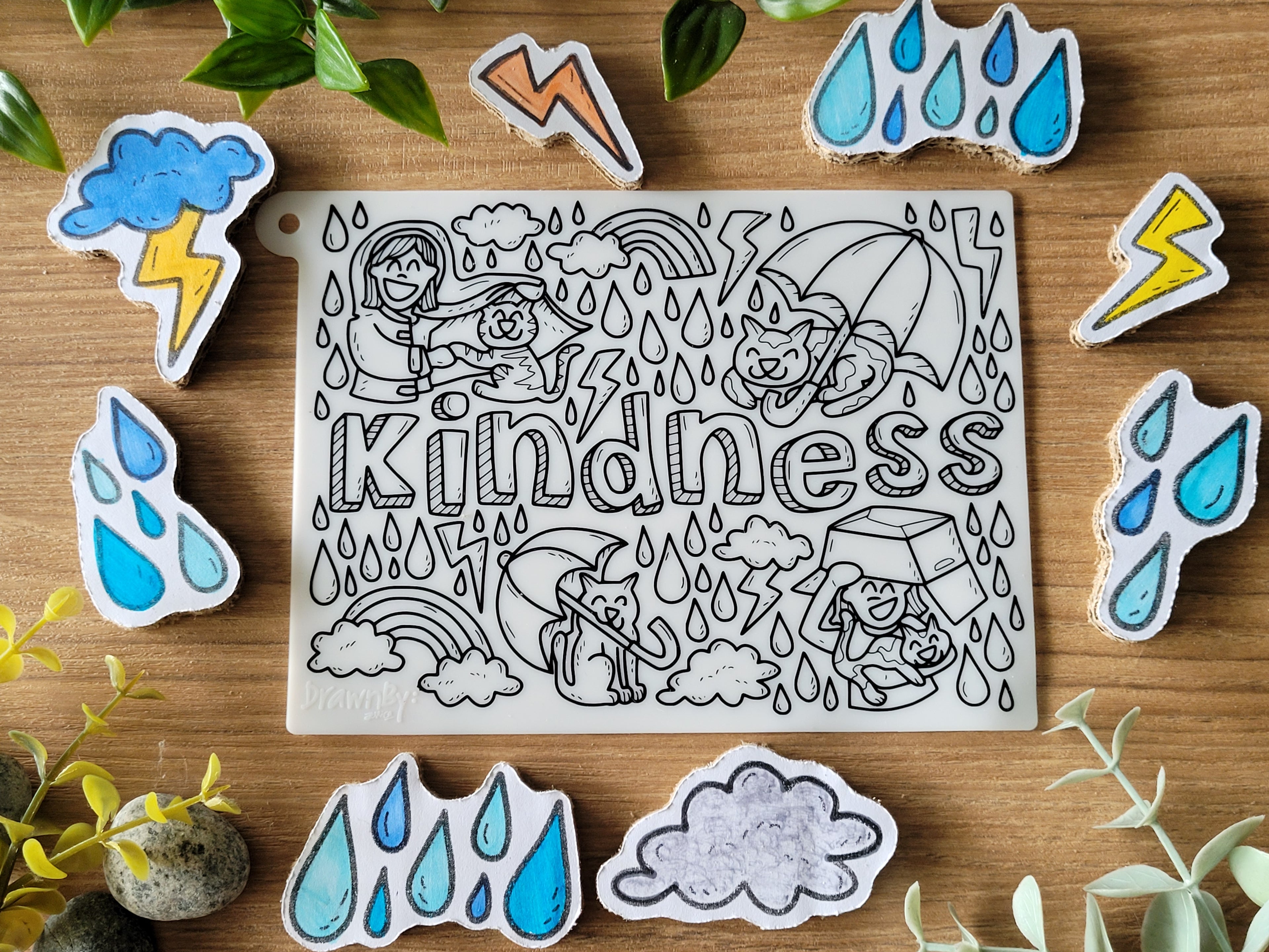 Fruit of the Spirit Panel Mat