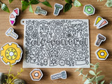 Fruit of the Spirit Panel Mat