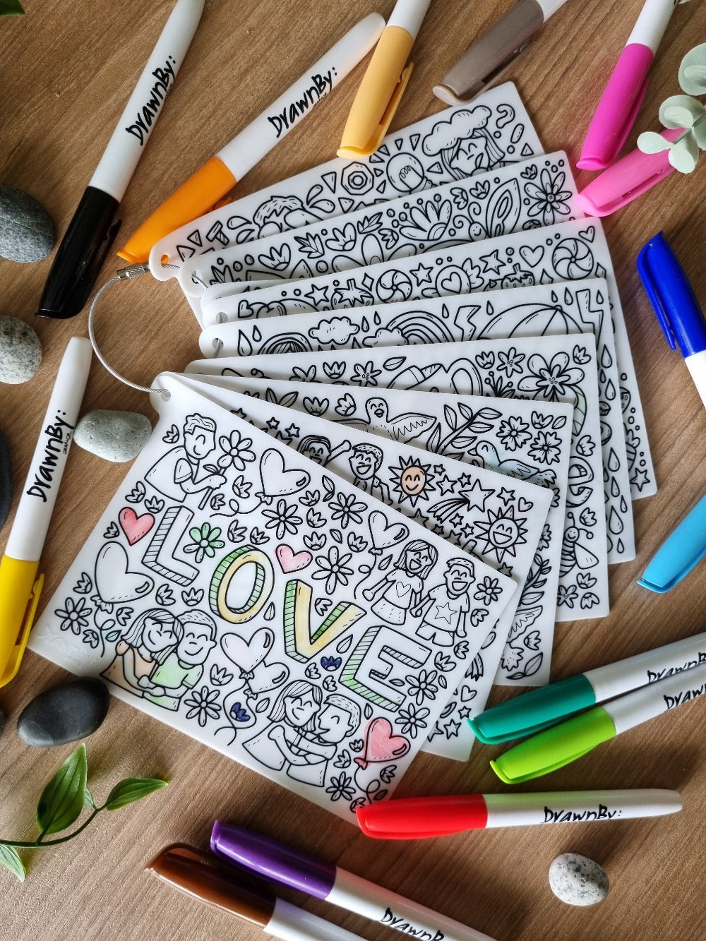 DrawnBy: Fruits of the Spirit Panel Pack of 9