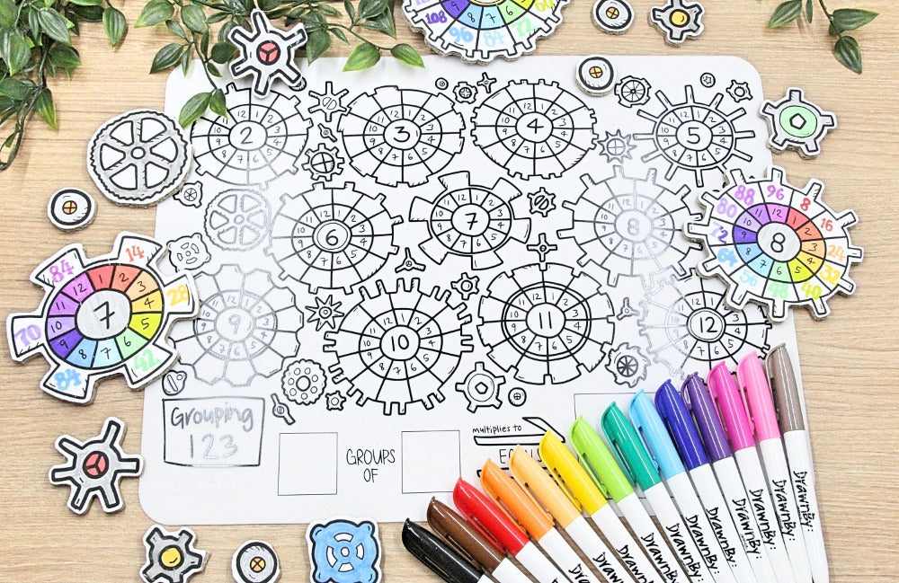Grouping 123 Silicone Learning Mat