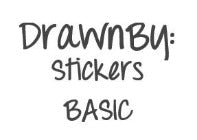 Colouring Stickers (Basic Set of 3)