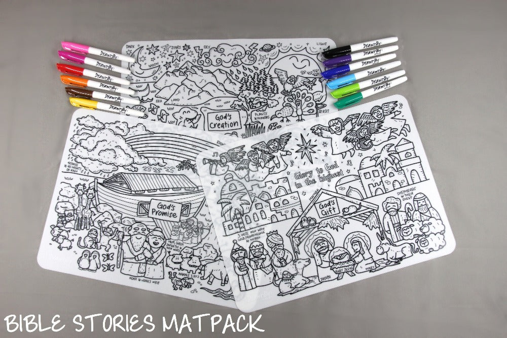 DrawnBy: Bible Stories Mat Pack