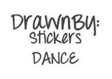 Colouring Stickers (Dance Set of 3)