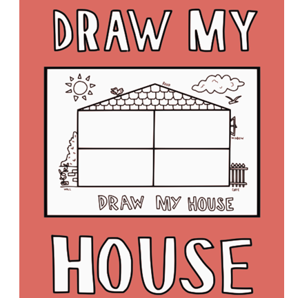 Draw My House Silicone Drawing Mat