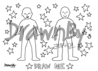Draw Me Silicone Drawing Mat