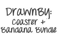 DrawnBy: Coaster and Bandana Bundle