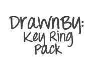 DrawnBy: Key Ring Pack