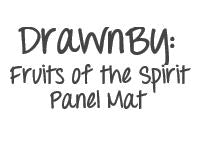 Fruit of the Spirit Panel Mat
