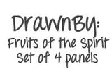DrawnBy: Fruits of the Spirit Panel Pack of 4