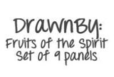 DrawnBy: Fruits of the Spirit Panel Pack of 9