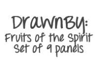 DrawnBy: Fruits of the Spirit Panel Pack of 9