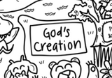 God's Creation Silicone Bible Stories Mat