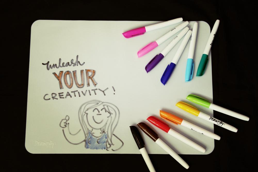 Blanc Silicone Drawing Mat