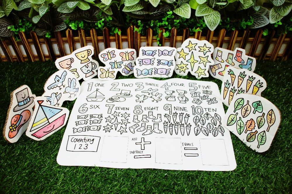 Counting 123 Silicone Learning Mat