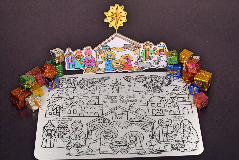 God's Gift Silicone Bible Stories Mat