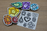 Sparkle & Shine Silicone Coaster Mat