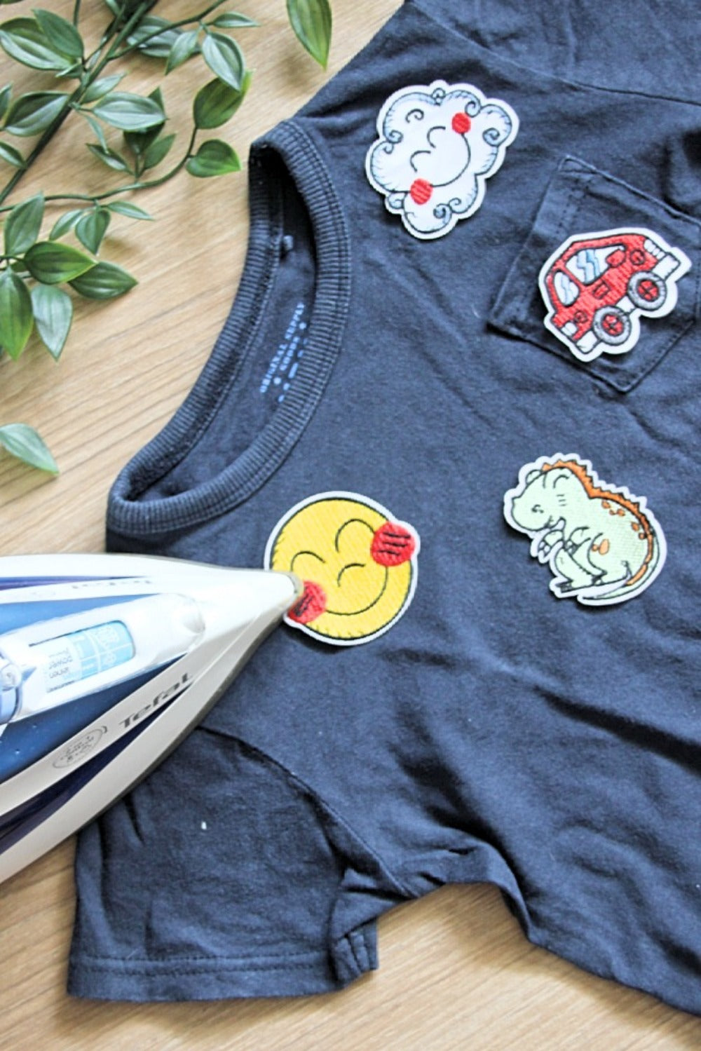 twopluso® X DrawnBy: Iron-on patch