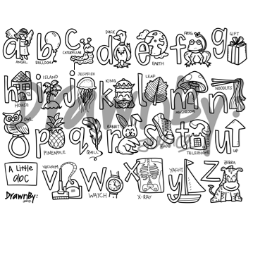 A Little abc Silicone Learning Mat